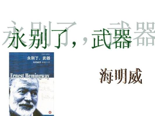 对《永别了,武器》中主人公亨利形象之分析？（永别了武器中的象征）