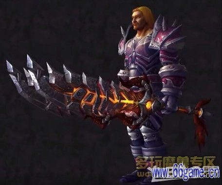 魔兽世界战士幻化哪个种族好看？（魔兽世界武器战士幻化）