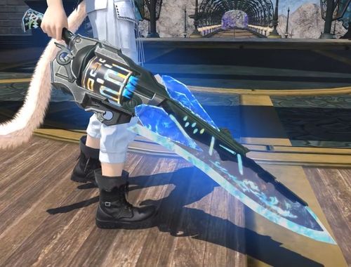 ff14蓝色装备幻化之后可以染色么？（ff14武器染色）