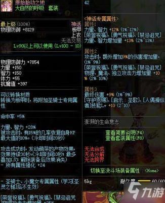 地下城暗殿骑士带什么武器好？（暗殿骑士带什么武器好）