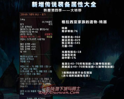 dnf大转移魂图怎么开？（大转移后武器开光技巧）