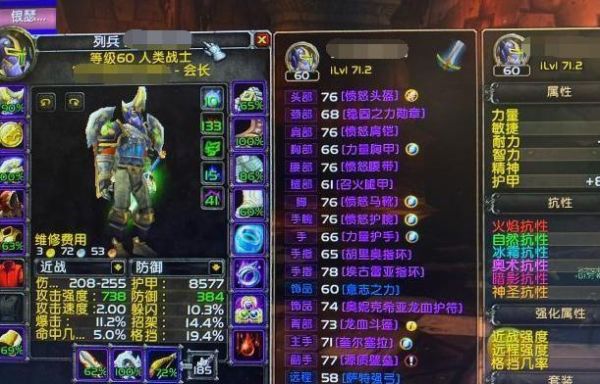 魔兽世界什么职业当T？（魔兽世界武器战士可以当t吗）