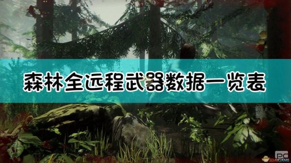 森林1什么武器最厉害？（森林最厉害的武器）