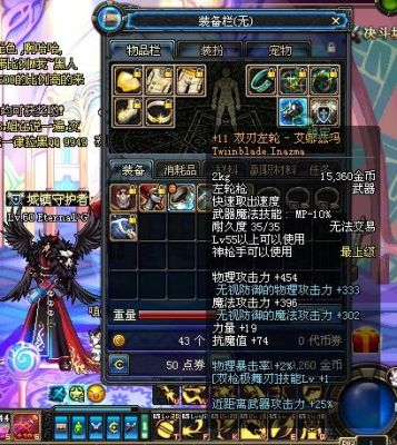 女漫游带什么武器？（漫游武器）