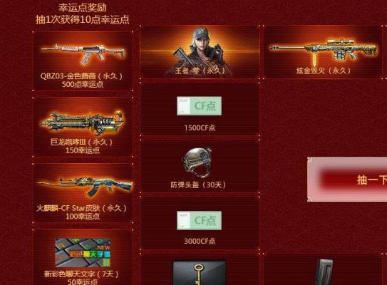 cf源系列怎么获得永久？（cf永久极品武器）