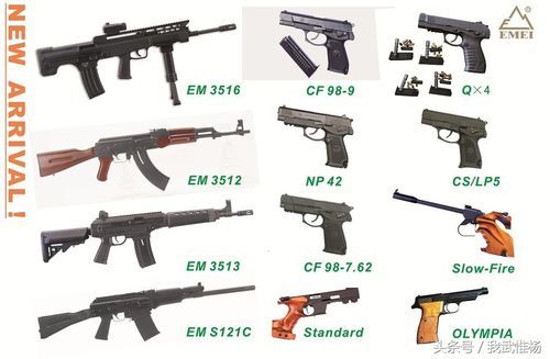 关于枪的霸气名字？（步枪类武器介绍）