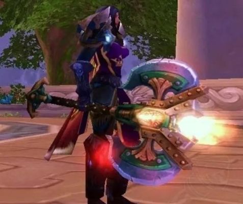 战士双手武器附魔什么好？（wow战士最帅的双手武器）