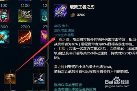ad英雄联盟solo出装？（薇恩solo武器）