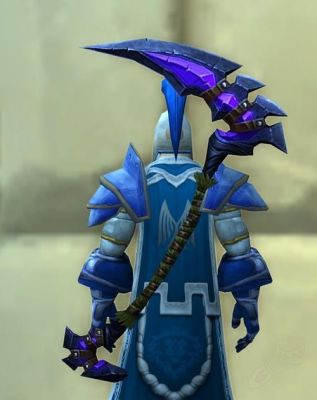 WOW奶德野德适合拿长柄武器吗？我看见长柄武器的幻化不错？（wow长柄武器100级）