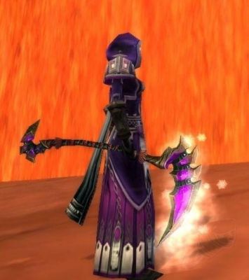 WOW奶德野德适合拿长柄武器吗？我看见长柄武器的幻化不错？（wow长柄武器100级）