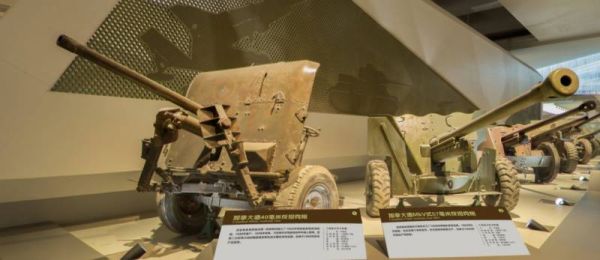 军博主要展厅有什么？（抗日武器模型）