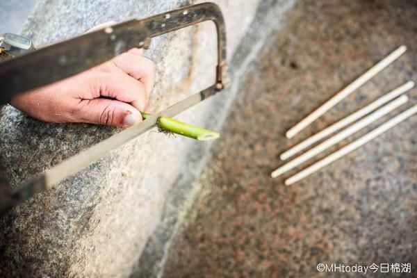 怎样用竹子做一把可以防身的武器？（竹棍武器制作）