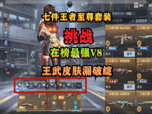 cf手游心至尊套装有哪些？（至尊豪华武器套装）