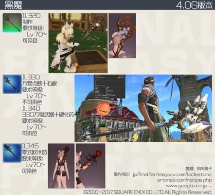cfm四凶武器哪个最好？（最终幻想14黑魔法师武器）