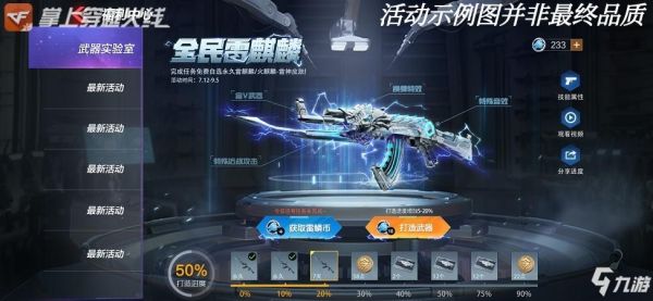 cf7月底有什么活动？（cf7月新英雄级武器）
