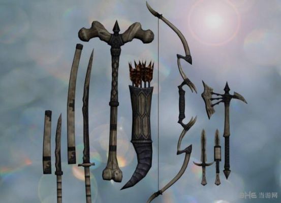 求高手，上古5里面的龙骨武器怎么做，求高手……谢谢？（上古卷轴5 武器 原材料）