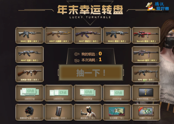 cf活动抽奖的武器一般多久到？（cf抽奖抽到英雄武器）
