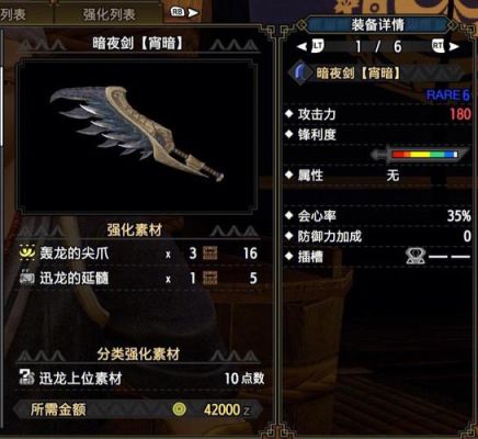 怪物猎人p3上位黑迅龙套，加什么珠子能出什么技能?我的武器有迅龙太刀改和雷狼大剑？（怪物猎人月迅龙武器）