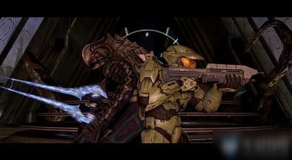 光晕1星盟金甲精英的剑为什么不能捡起？（halo1武器）
