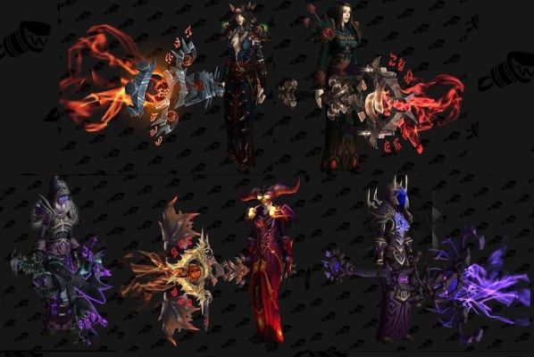 WOW幻化系统能幻化PVP装备吗？（术士能幻化长柄武器）