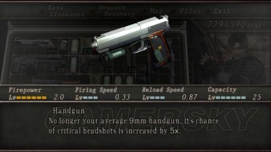 生化危机4重制版隐藏武器？（生化危机4隐藏武器包）