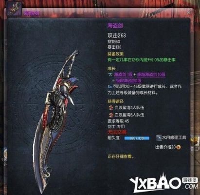 剑灵灵剑士刷副本带什么八卦比较好？（卓越海盗武器外观）