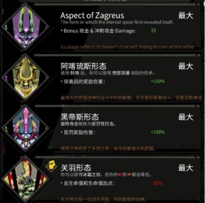 哈迪斯隐藏武器排行？（诸神之怒哈迪斯武器图片）