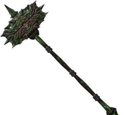 上古卷轴有什么传奇的双手武器吗？（沃伦神锤是第一武器吗）