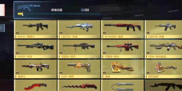 cf仓库两款枪怎么对比？（cf仓库英雄级武器图片）