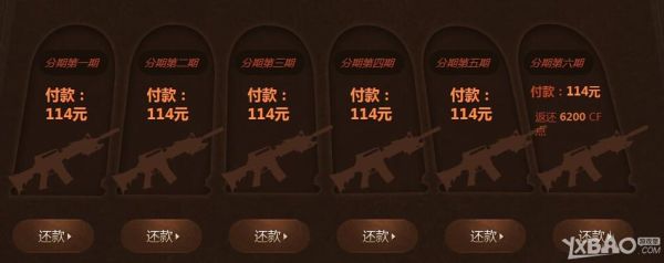 cf分期付款的英雄怎么还余款？（穿越火线英雄武器分期付款活动）