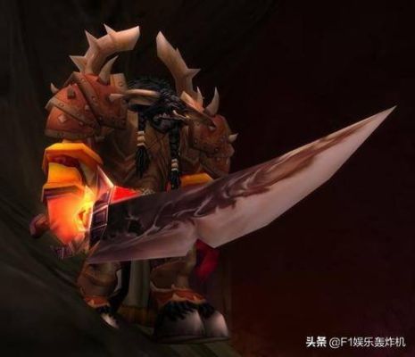 魔兽世界战士怎么拿两把双手武器？（魔兽世界拉风战士武器）