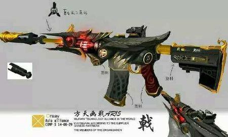 逆战三国武器哪把比较好点？（逆战消音武器）