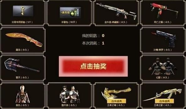 穿越火线王者轮回抽奖活动，12次，每次分别需要多少钥匙？求详细解答？（穿越火线新抽英雄武器活动）