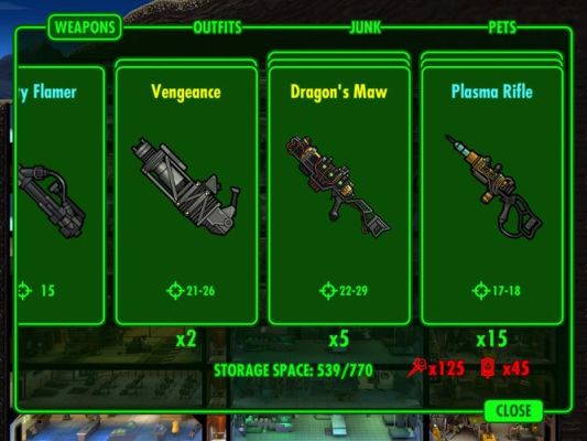 falloutshelter怎么冲房间？（fallout shelter武器）