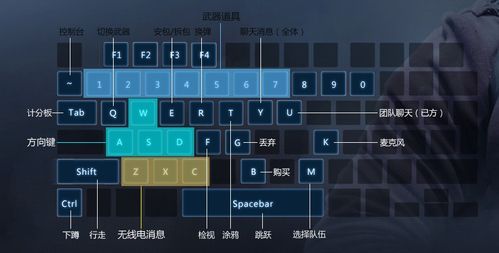 csgo键位对应功能？（csgo控制台武器）