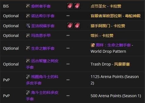 tbc奶德装备获取路线？（魔兽世界 职业武器 任务）