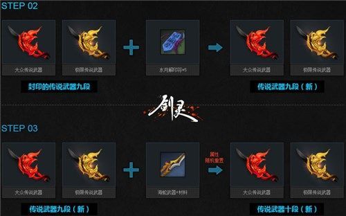 剑灵中武器怎么区分等级的？（剑灵无形武器升级图）
