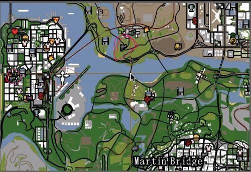 gtasa武器店位置？（GTA任务武器店没货）