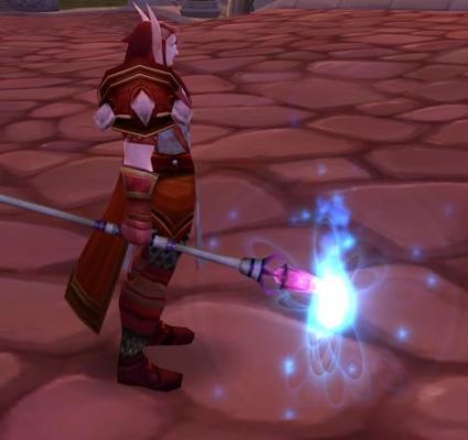 WOW30级左右的法杖附魔哪个发光很强？（wow附魔武器特效智力）