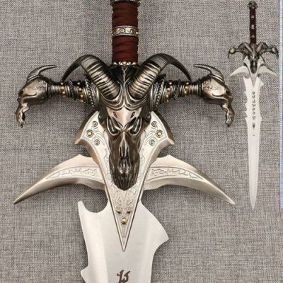 魔兽世界霜之哀伤武器？（魔兽世界武器模型库）