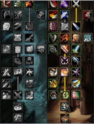 魔兽世界战士拿双手武器60级前的天赋最佳天赋点加法？（wow战士6.0武器天赋）