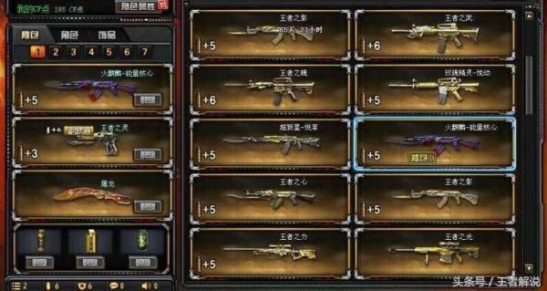 全民枪神s级武器排行？（全民枪王武器表）