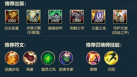 蒙多打野出装天赋？（六神蒙多能不能打武器）