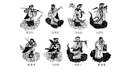 八仙过海的人物名和他们的法宝名？（神仙有哪些武器）
