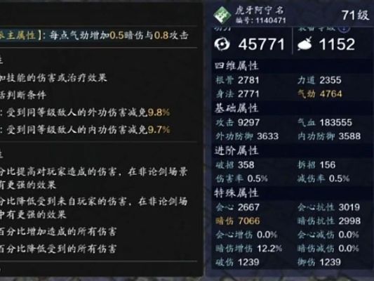 天刀气劲职业有哪些？（天刀武器气劲身法属性）