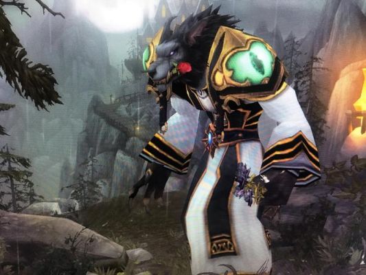 魔兽世界狼人战士怎么做才能幻化？（狼人战士 武器幻化）