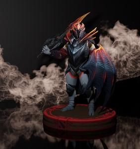 怒炎龙骑带什么近战武器？（dota2龙骑的武器）