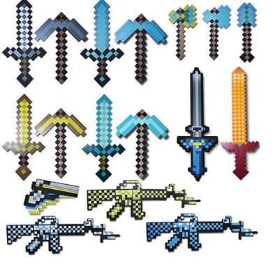 我的世界24k的武器怎么做？（粘土人世纪 武器）