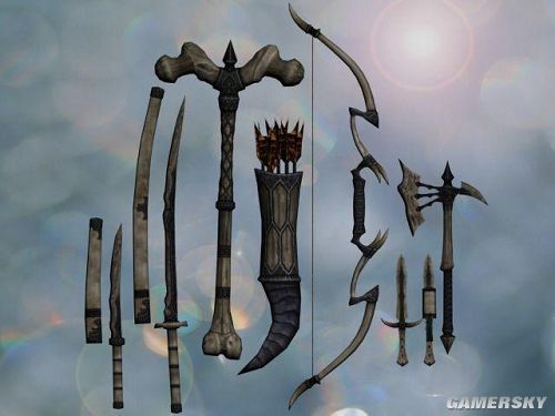 求高手，上古5里面的龙骨武器怎么做，求高手……谢谢？（老滚5龙骨武器怎么打造）