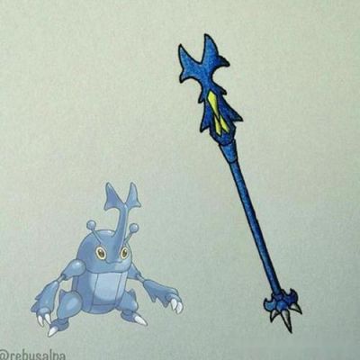 口袋妖怪臂贝武器？（口袋妖怪武器化图）